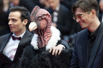 Cannes, France - 17.5.2024: Raphäl Quenard, Hugo David during the Red Carpet at the 78th Cannes