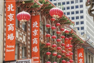 Chinatown decorations, San Francisco. California, USA