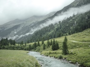 Windbachtal, Krimmler Tauern, Pinzgau, Salzburg, Austria