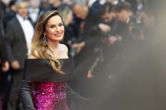 Cannes, France - 17.5.2024: Mariska Hargitay during the Red Carpet at the 78th Cannes International