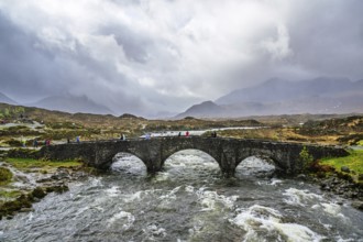 Sligachan Old Bridge, Isle of Skye, Scotland, UK