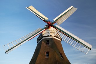 Windmill Föhr-Wrixum, mill in the municipality of Wrixum on the North Frisian island of Föhr,