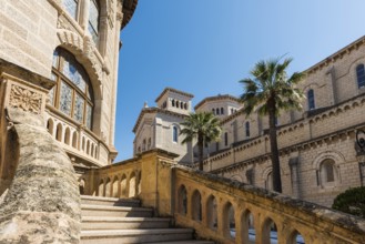 Palace of Justice and Cathedral, Old Town, Cote d'Azur, Monaco