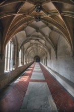 Cloister of Bebenhausen Monastery, built around 1500, Bebenhausen district of Tübingen,
