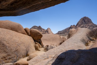 Rock formation, Pontok Mountains, Great Spitzkoppe, Spitzkoppe, Great Spitzkoppe Nature Reserve,