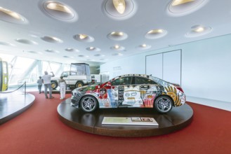 Mercedes-Benz CLA from 2015 - StreetStyle designed by rapper Cro. The Mercedes-Benz Museum in