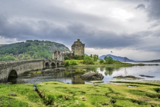 Eilean Donan Castle, Loch Duich, Isle of Skye, Highlands, Scotland, UK