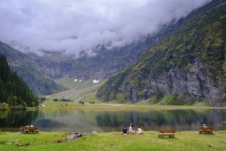 Hintersee in Felbertal, near Mittersill, Oberpinzgau, Salzburger Land, Austria