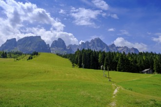 Sesto Dolomites at the Kreuzberg Pass, Sesto Valley, Dolomites, South Tyrol, Italy