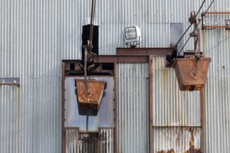 Historic coal cable car, Longyearbyen, Spitsbergen, Svalbard
