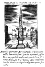 Obeliscus S. Mariae del Popolo, Flaminian Obelisk, Obelisco Flaminio, an Egyptian obelisk located