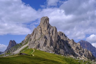 Pass Giau, Ra Gusela mountain, Ampezzo Dolomites, Cadore, Veneto, Italy
