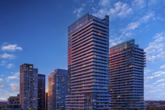 Toronto condominiums in a trendy middle and upper class district near Yonge and Eglinton midtown