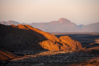 Rock formation, Pontok Mountains, Great Spitzkoppe, Spitzkoppe, Great Spitzkoppe Nature Reserve,