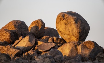 Rock formation, Brandberg, Damaraland, Namibia