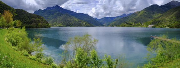 Lake Ledro, Lago di Ledro, Trentino, Italy