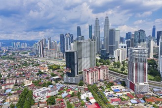 Kuala Lumpur city skyline, Malaysia, Asia