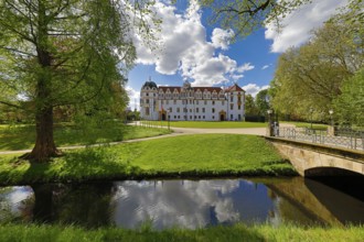 Castle park and Celle Castle, Lower Saxony, Germany