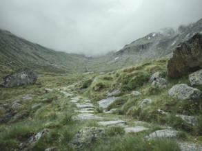 Historical sower's path along which Holocaust survivors travelled from Austria to Italy in 1947 in