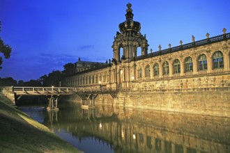 Zwinger, architecture, baroque building, Dresden, Germany