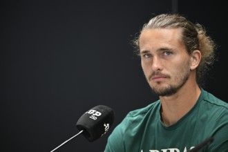Press conference, PK, portrait, Alexander Zverev GER, Tennis, ATP 250, BOSS Open 2025, Stuttgart,