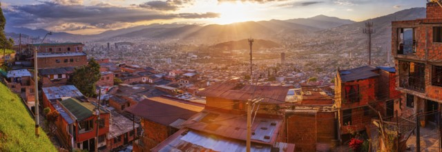 City view, Panorama, Medellin, Colombia