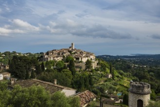 Picturesque mountain village, St. Paul de Vence, Provence Alpes Côte d'Azur, South of France,