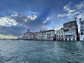House front, lagoon city of Venice, Veneto, Italy