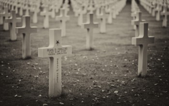 Tag Medal of Honour, grave of Frank D. Peregory, gravestones, war graves, soldiers' graves,
