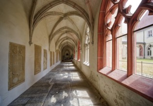 Cloister, St Peter and Paul Cathedral, interior view, Museum Zeitzer Schloss Moritzburg, early