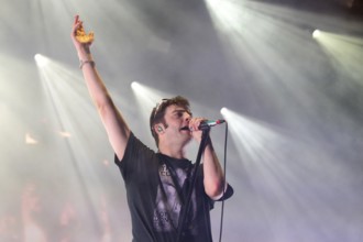 Grian Chatten, Singer, Fontaines D.C., Post Punk, Music Band, Ireland, open air at the Citadel