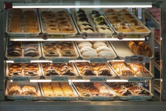Donut sales shelf