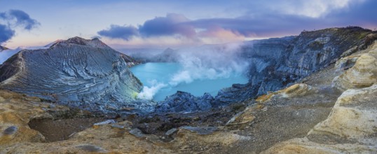 Kratersee Kawah Ijen Crater Lake Kawah Ijen
