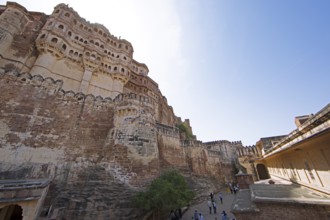 Mehrangarh or Meherangarh Fort, Jodhpur, Rajasthan, India