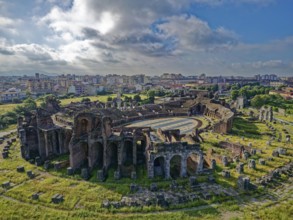The amphitheatre of Capua, Anfiteatro Campano, is the amphitheatre of the ancient Roman city of