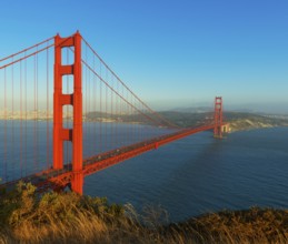 View of Golden Gate Bridge, San Francisco, California, USA