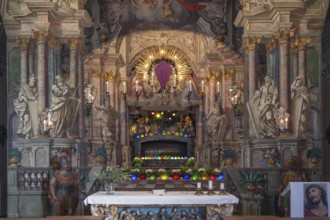 Detail of the Holy Sepulchre, painted around 1767 by the painter Johann Joachim Pfaundler, St