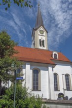Church of the Assumption of the Virgin Mary, Frauenzel, Allgäu, Bavaria, Germany
