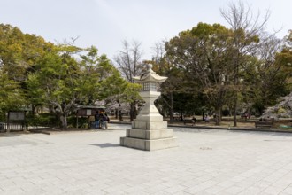 Toro, stone lantern, landmark, UNESCO World Heritage Site, peace memorial and memorial to the