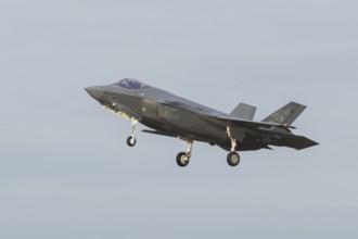 Lockheed Martin F-35 Lightning II fighter military aircraft of the United States air force USAF in