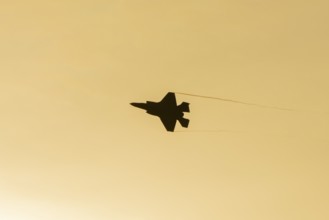 Lockheed Martin F-35 Lightning II fighter military aircraft of the United States air force USAF