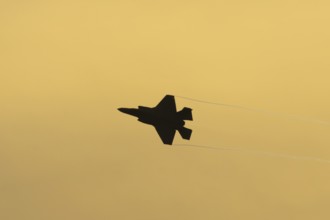 Lockheed Martin F-35 Lightning II fighter military aircraft of the United States air force USAF