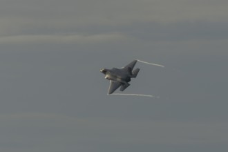 Lockheed Martin F-35 Lightning II fighter military aircraft of the United States air force USAF in
