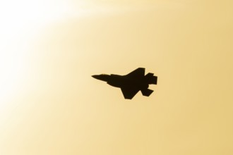 Lockheed Martin F-35 Lightning II fighter military aircraft of the United States air force USAF