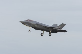 Lockheed Martin F-35 Lightning II fighter military aircraft of the United States air force USAF in