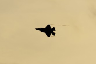 Lockheed Martin F35 Lightning II fighter military aircraft of the United States air force USAF