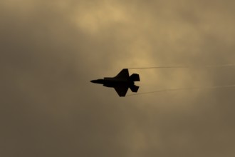 Lockheed Martin F-35 Lightning II fighter military aircraft of the United States air force USAF