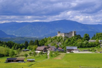 Finkenstein castle ruins, Burgarena Finkenstein, Altfinkenstein, Finkenstein am Faaker See,