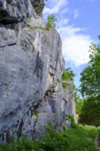 Rocks, climbing rocks, Kanzianiberg, Finkenstein am Faaker See, Carinthia, Austria
