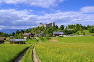 Finkenstein castle ruins, Burgarena Finkenstein, Altfinkenstein, Finkenstein am Faaker See,